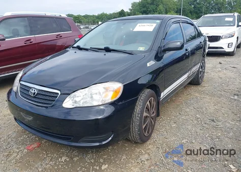 2007 Toyota Corolla Le z USA, uszkodzony, nr VIN 2T1BR32EX7C802449